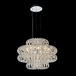 Люстра круглая с россыпью хрусталя Perfection of Diamonds варинант исполнения - 1 | Loft Concept в Ижевске