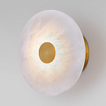 Бра светодиодный с мраморным рассеивателем латунь варинант исполнения - 2 | Loft Concept в Ижевске