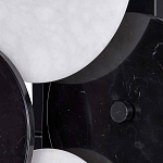 Бра светодиодное из черно-белых дисков Contrast Sample варинант исполнения - 1 | Loft Concept в Ижевске