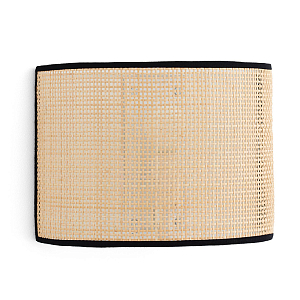 Бра Ottar Wicker Bamboo Cane beige black