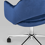 Кресло для компьютерного стола Veloury Blue варинант исполнения - 8 | Loft Concept в Ижевске