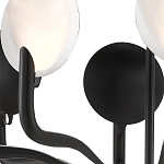 Люстра с плафонами в виде черно-белых дисков Ideal Shade Combination варинант исполнения - 1 | Loft Concept в Ижевске