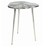 Металлический кофейный столик Puddle Silver варинант исполнения - 1 | Loft Concept в Ижевске