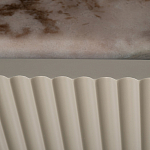 Тумба под телевизор серая с мраморной столешницей Uniqueness Marble варинант исполнения - 4 | Loft Concept в Ижевске