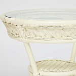 Комплект террасный из ротанга Eloise белый варинант исполнения - 7 | Loft Concept в Ижевске