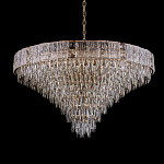 Люстра с каскадом из прозрачного хрусталя Constant Sparks варинант исполнения - 14 | Loft Concept в Ижевске