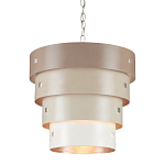 Подвесной светильник фигурный из 4-х широких колец Alternating Rings варинант исполнения - 1 | Loft Concept в Ижевске