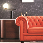 Дизайнерский комод овальной формы с белой столешницей и 4-мя ящиками Gioli варинант исполнения - 3 | Loft Concept в Ижевске