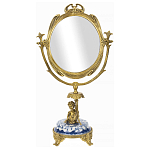 Настольное зеркало в бронзовой рамке Eden Garden варинант исполнения - 1 | Loft Concept в Ижевске