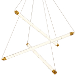 Светодиодная люстра Trumpet Tube Brass  варинант исполнения - 1 | Loft Concept в Ижевске