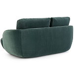 Двухместный диван Halle Green Sofa варинант исполнения - 4 | Loft Concept в Ижевске