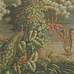 Обои ручная роспись Le Brésil Brume варинант исполнения - 4 | Loft Concept в Ижевске