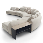 Большой угловой Диван California трансформер с приставными деревянными модулями   варинант исполнения - 2 | Loft Concept в Ижевске