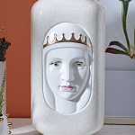 Ваза с золотисто-белыми фрагментами Faces of Imagination варинант исполнения - 5 | Loft Concept в Ижевске