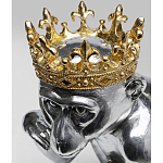 Статуэтка обезьяна в короне серебряная Golden Monkey варинант исполнения - 3 | Loft Concept в Ижевске