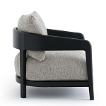 Кресло с каркасом из массива ясеня Deniaud Ash Grey Armchair варинант исполнения - 9 | Loft Concept в Ижевске