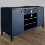 Комод-буфет Elsa Dreams Blue с открытыми полками   варинант исполнения - 2 | Loft Concept в Ижевске