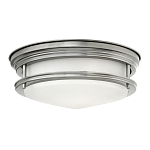 Потолочный светильник для ванных комнат со стеклянным плафоном в форме перевернутого конуса Hinkley варинант исполнения - 5 | Loft Concept в Ижевске