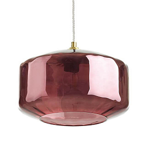 Подвесной светильник Multicolored Glass Burgundy