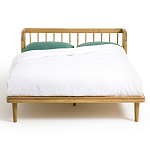 Кровать из массива дуба с пружинным блоком Mateta варинант исполнения - 2 | Loft Concept в Ижевске