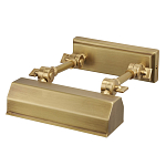 Светильник для картин с призматическим плафоном и двойными регулируемыми шарнирами Elstead Lighting варинант исполнения - 48 | Loft Concept в Ижевске