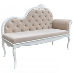 Рекомье со спинкой в стиле прованс Montmartre Provence Ottoman варинант исполнения - 2 | Loft Concept в Ижевске