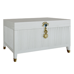 Большой дизайнерский Сундук Elsa Dreams White