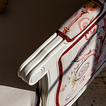 Кресло из массива бука бежевое с растительным орнаментом Raffael Beige Floral Armchair варинант исполнения - 3 | Loft Concept в Ижевске