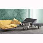 Кресло серое Pauley Grey Armchair варинант исполнения - 5 | Loft Concept в Ижевске