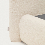 Кровать со съемным бежевым чехлом из ткани букле White Boucle Collection варинант исполнения - 4 | Loft Concept в Ижевске