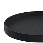 Cross W поднос из массива дуба чёрного цвета варинант исполнения - 1 | Loft Concept в Ижевске