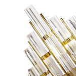 Бра стеклянное с золотым каркасом Luxxu Modern варинант исполнения - 1 | Loft Concept в Ижевске