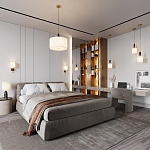 Черно-белая настольная лампа Ladybug варинант исполнения - 5 | Loft Concept в Ижевске