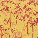 Обои ручная роспись Distant Bamboo Firefly on dyed paper варинант исполнения - 2 | Loft Concept в Ижевске