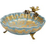 Блюдо фарфоровое Птица на ветке Flora варинант исполнения - 1 | Loft Concept в Ижевске