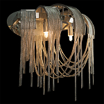 Бра с металиическими цепочками и дугообразными элементами Atlantis Chain варинант исполнения - 6 | Loft Concept в Ижевске