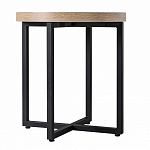 Стол журнальный круглый в стиле лофт Urban Style Space 2 варинант исполнения - 2 | Loft Concept в Ижевске