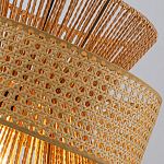 Подвесной светильник с абажуром из натуральных материалов Light Inside the Cell варинант исполнения - 5 | Loft Concept в Ижевске