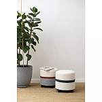 Пуф с плетеной светло-бежевой обивкой Serene Holidays варинант исполнения - 4 | Loft Concept в Ижевске