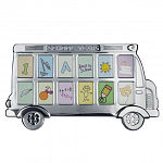 Фоторамка детская Childhood Corner Bus 12 фото варинант исполнения - 1 | Loft Concept в Ижевске