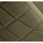 Стул велюровый хаки на золотистых металлических ножках Vendramin Chair варинант исполнения - 4 | Loft Concept в Ижевске