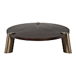 Стол журнальный низкий Dominant темный орех варинант исполнения - 1 | Loft Concept в Ижевске