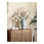 Ваза высокая с зелеными цветочными и птичьими мотивами Vase Inspired by Nature варинант исполнения - 5 | Loft Concept в Ижевске