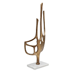 Аксессуар современный Абстракция Abstract Sculpture Brass варинант исполнения - 2 | Loft Concept в Ижевске