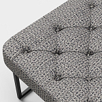 Мебельная ткань Шенилл серый цвет 142 см T4-46 варинант исполнения - 10 | Loft Concept в Ижевске