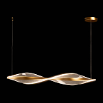 Люстра линейная с изогнутым плафоном Wave Line варинант исполнения - 3 | Loft Concept в Ижевске