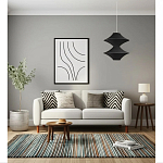 Подвесной вязаный черный светильник «Звезда Востока 02» варинант исполнения - 2 | Loft Concept в Ижевске