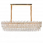 Люстра овальная с хрустальными подвесками Gorgeous Crystal Light варинант исполнения - 3 | Loft Concept в Ижевске