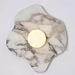 Бра с основанием волнистой формы Shaw Marble Lighting варинант исполнения - 1 | Loft Concept в Ижевске