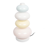 Настольная лампа из стеклянных сфер в пастельных тонах Высота 40 см Pastel Lunaria варинант исполнения - 2 | Loft Concept в Ижевске